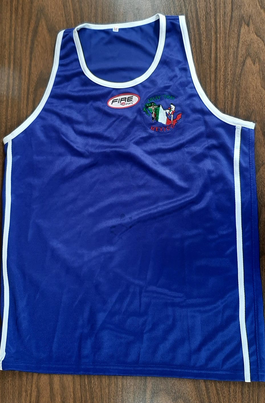 Camiseta Playera Varonil Fire Sports de Muay Thai FMMT deportiva