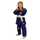 Gi Kimono Single Weave BJJ Infantil 350gr