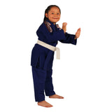 Gi Kimono Single Weave BJJ Infantil 350gr