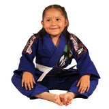 Gi Kimono Single Weave BJJ Infantil 350gr