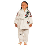Gi Kimono Single Weave BJJ Infantil 350gr