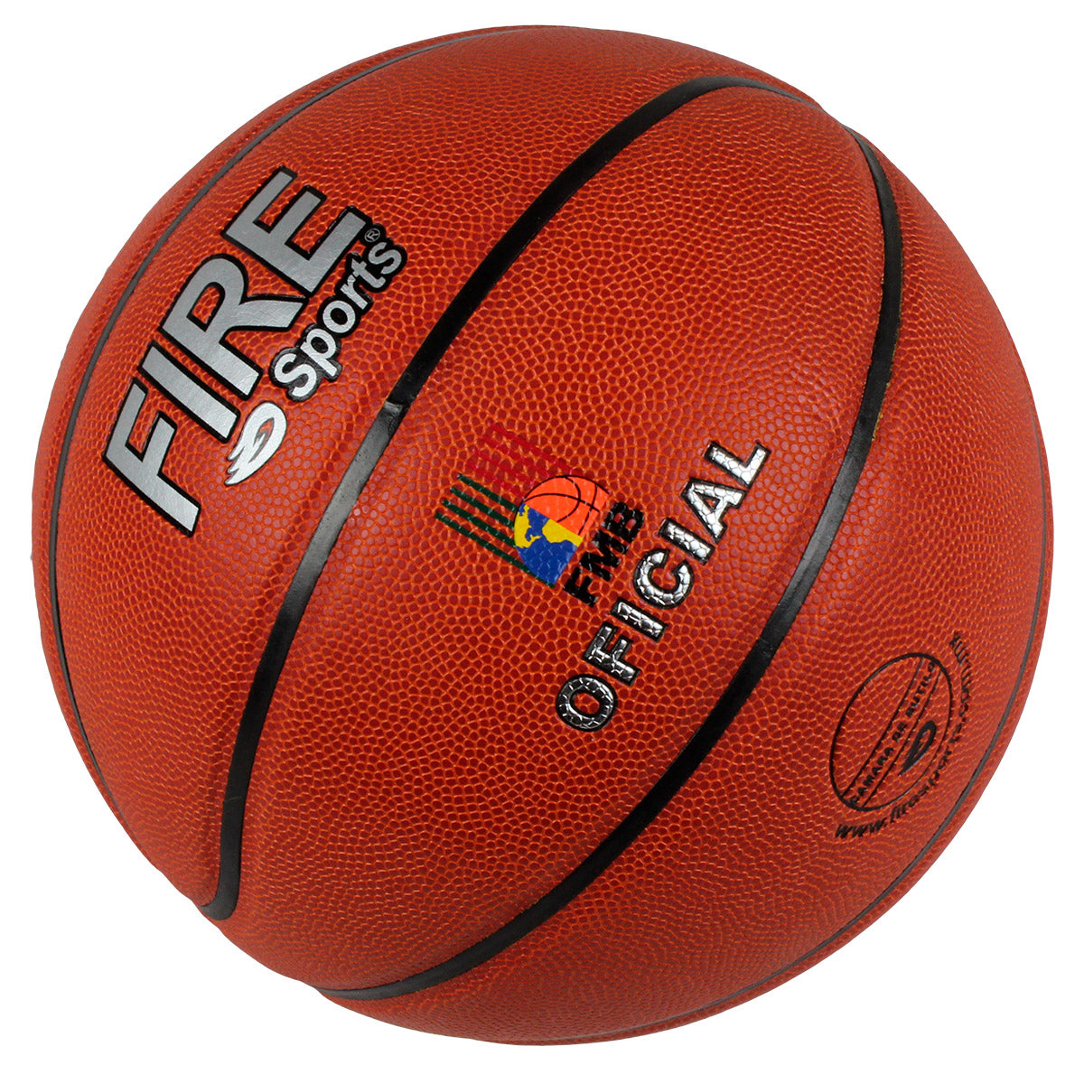 Balon de Baloncesto o Basquetbol Fire Sports, Piel B2000