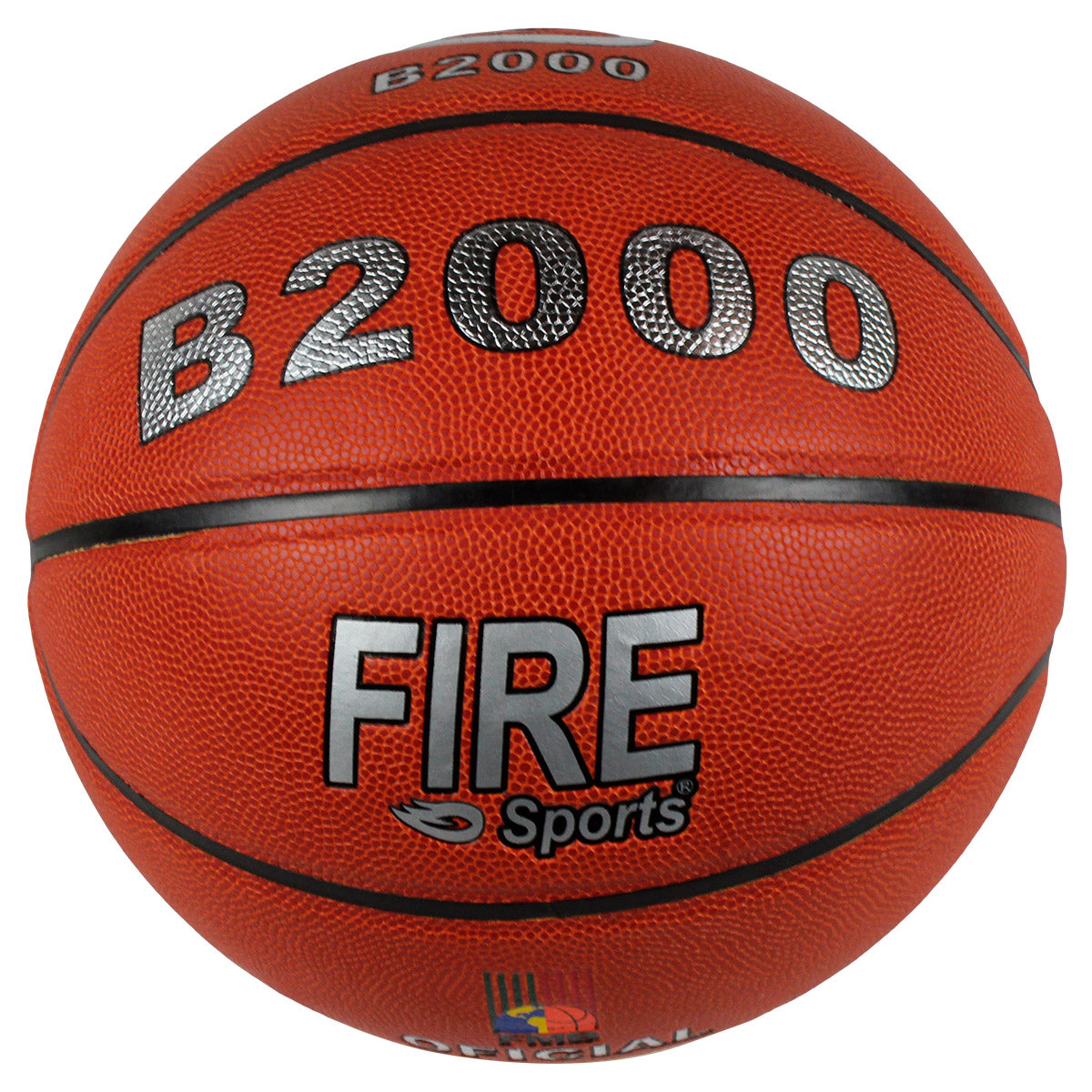 Balon de Baloncesto o Basquetbol Fire Sports, Piel B2000