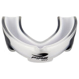 Protector bucal Fire Sports bicolor moldeable para box y artes marciales
