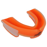 Protector bucal Fire Sports bicolor moldeable para box y artes marciales