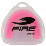 Protector bucal Fire Sports bicolor moldeable para box y artes marciales