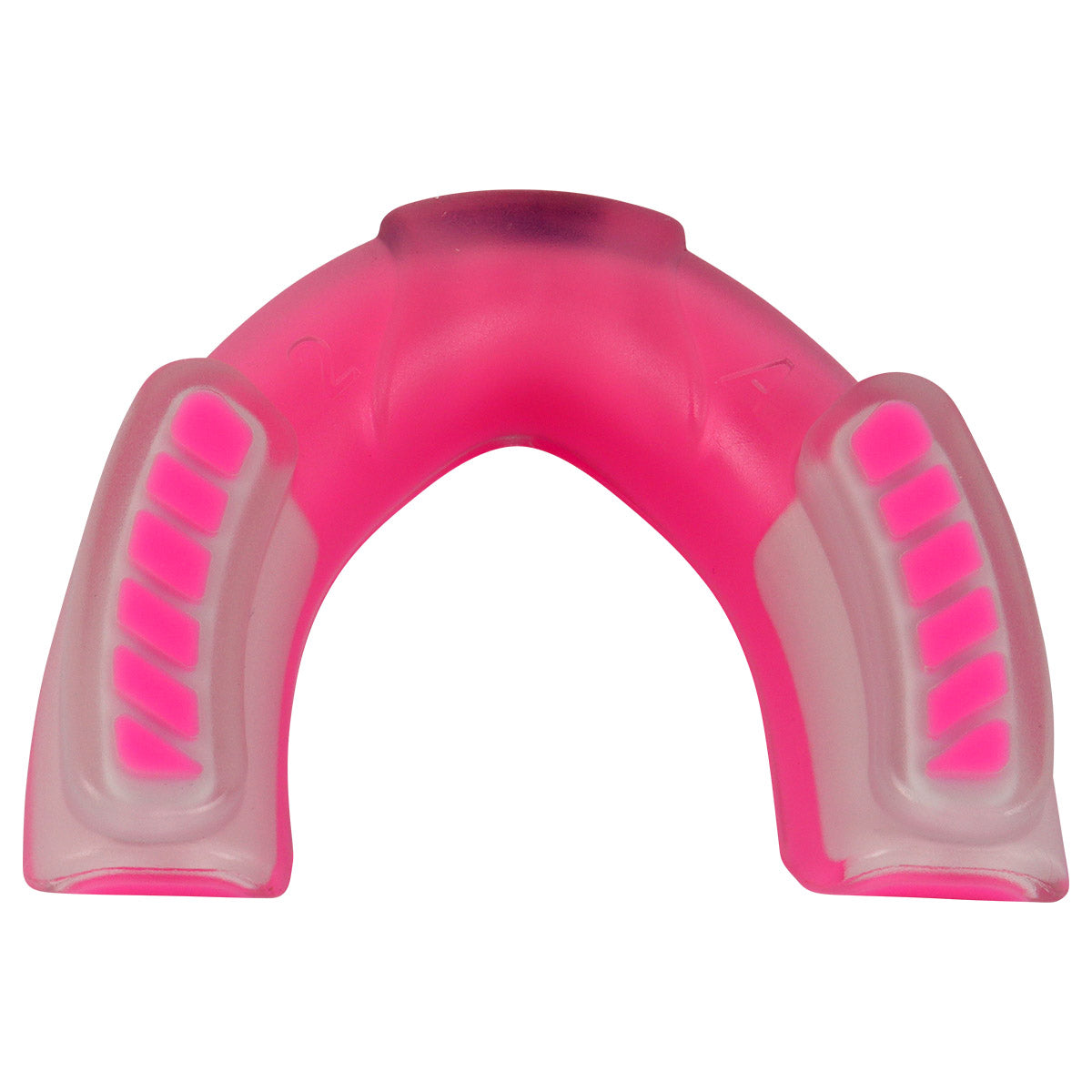 Protector bucal Fire Sports bicolor moldeable para box y artes marciales.