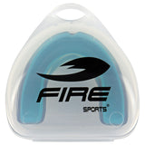 Protector bucal Fire Sports bicolor moldeable para box y artes marciales