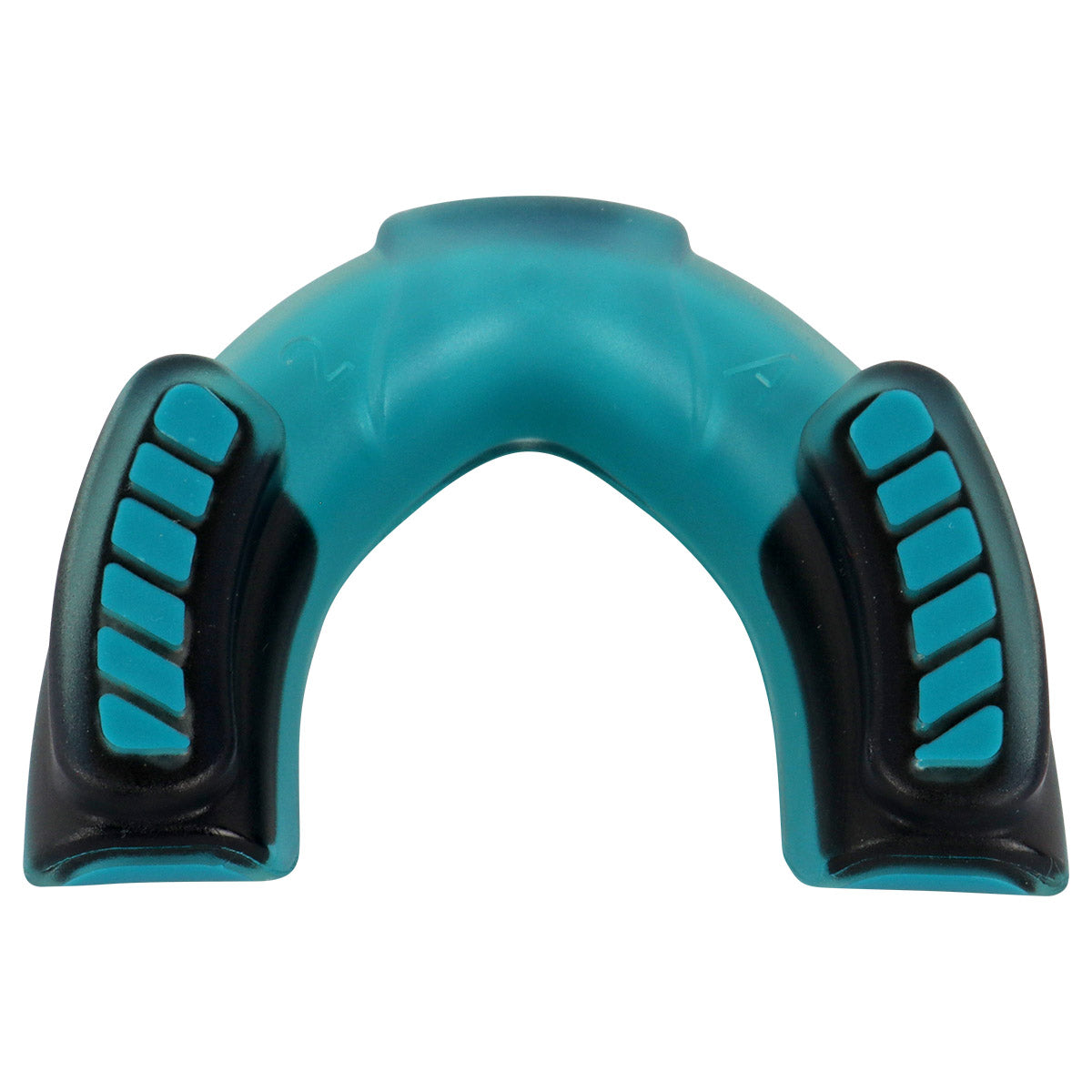Protector bucal Fire Sports bicolor moldeable para box y artes marciales.