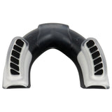 Protector bucal Fire Sports bicolor moldeable para box y artes marciales