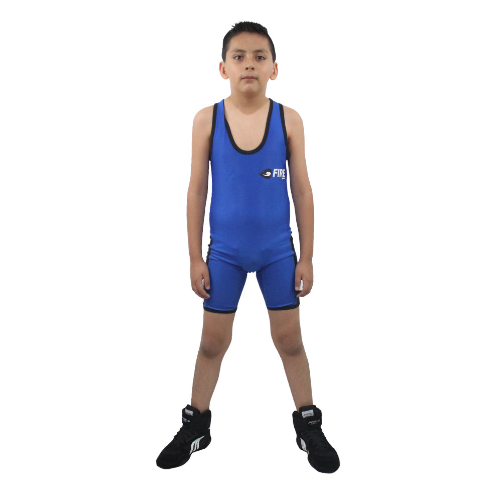 Butarga, leotardo o maillot REVERSIBLE de Lucha o Wrestling kids Singlet