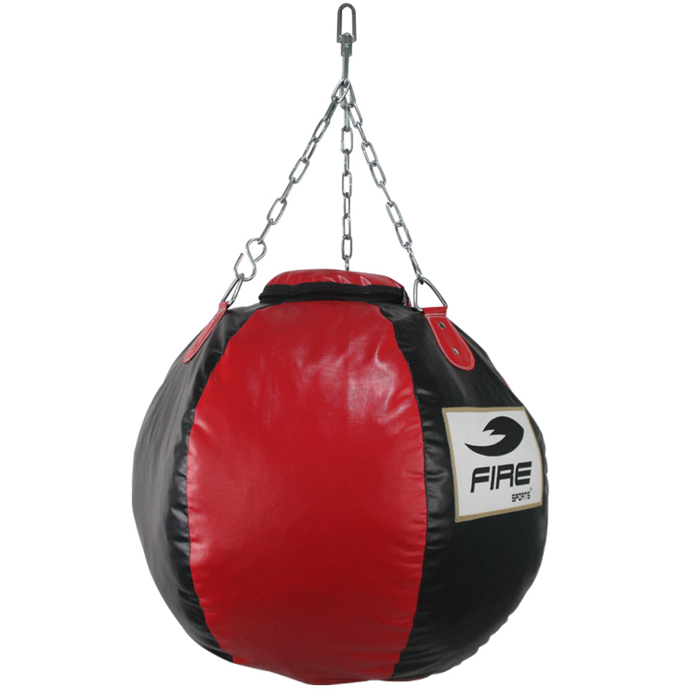 Costal box tipo bola PU Fire Sports para gimnasio
