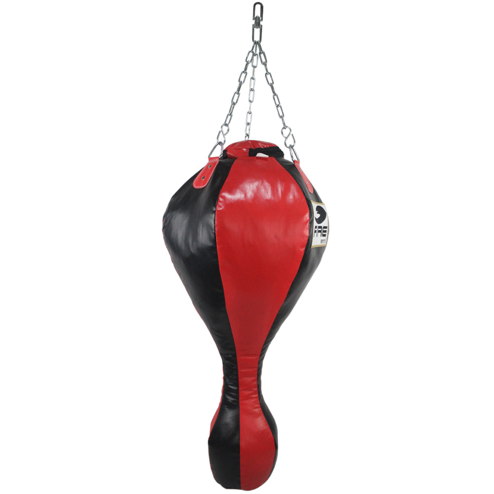Costal Box equilibrio reflejos uppercut PU Fire Sports Gimnasio rojo negro