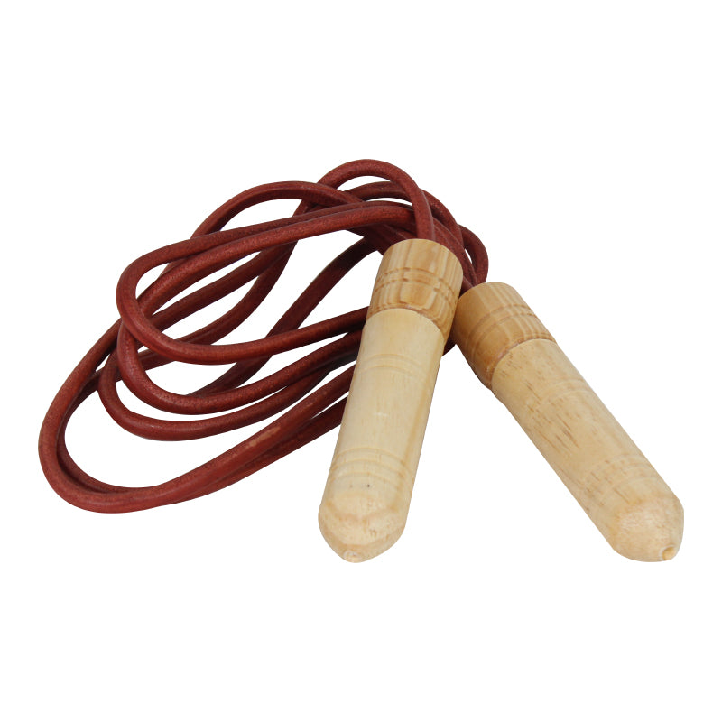 Cuerda para saltar de cuero profesional Fire Sports