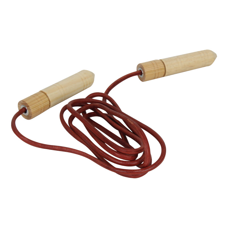 Cuerda para saltar de cuero profesional Fire Sports