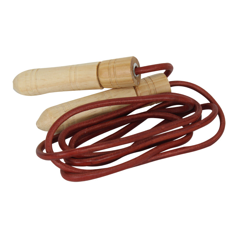 Cuerda para saltar de cuero profesional Fire Sports