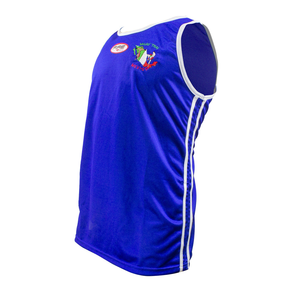 Camiseta Playera Varonil Fire Sports de Muay Thai FMMT deportiva