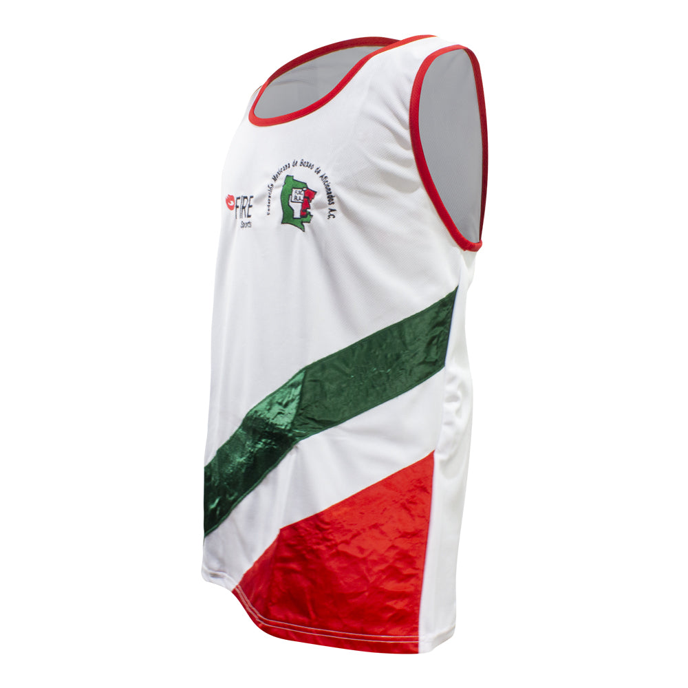 Camiseta Playera de Box Fire Sports Tricolor Modelo deportivo