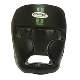 Leather Headgear with Cheek and Chin Protection