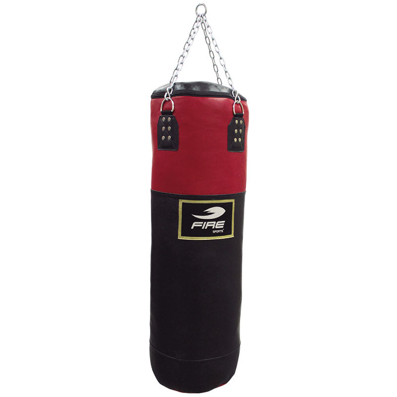 Costal extra grande de PIEL para gimnasio.  Incluye cadena