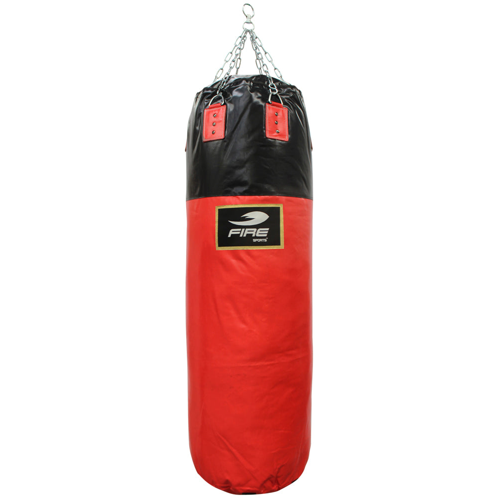 Costal Vertical Extra Grande PU Fire Sports para gimnasio, incluye cadena.