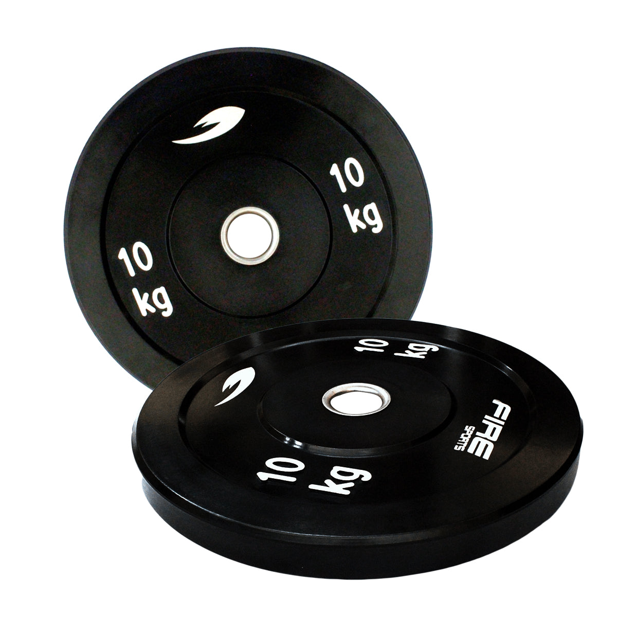 Par de Discos (bumpers) de caucho para barra olimpica