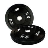 Par de Discos (bumpers) de caucho para barra olimpica