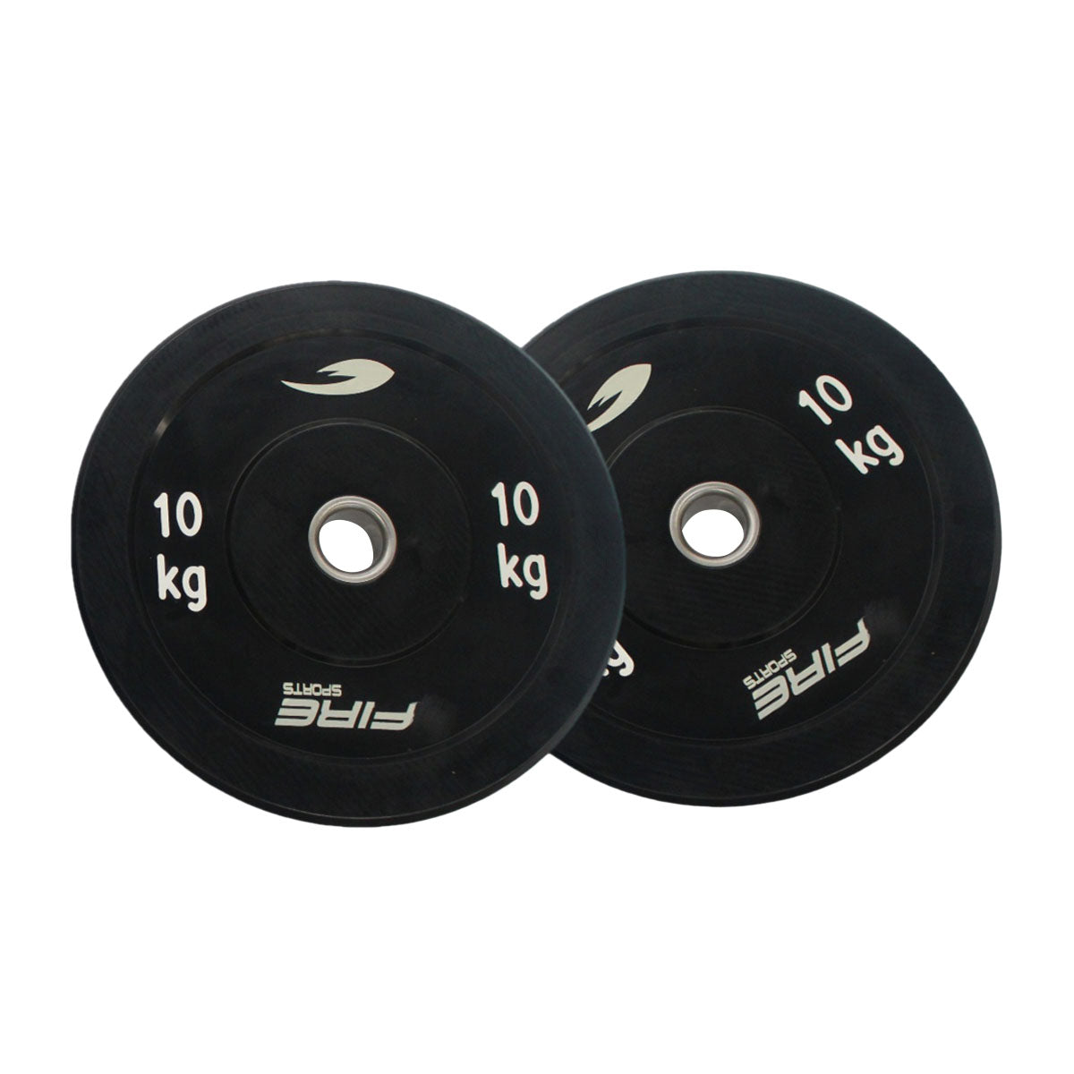 Par de Discos (bumpers) de caucho para barra olimpica