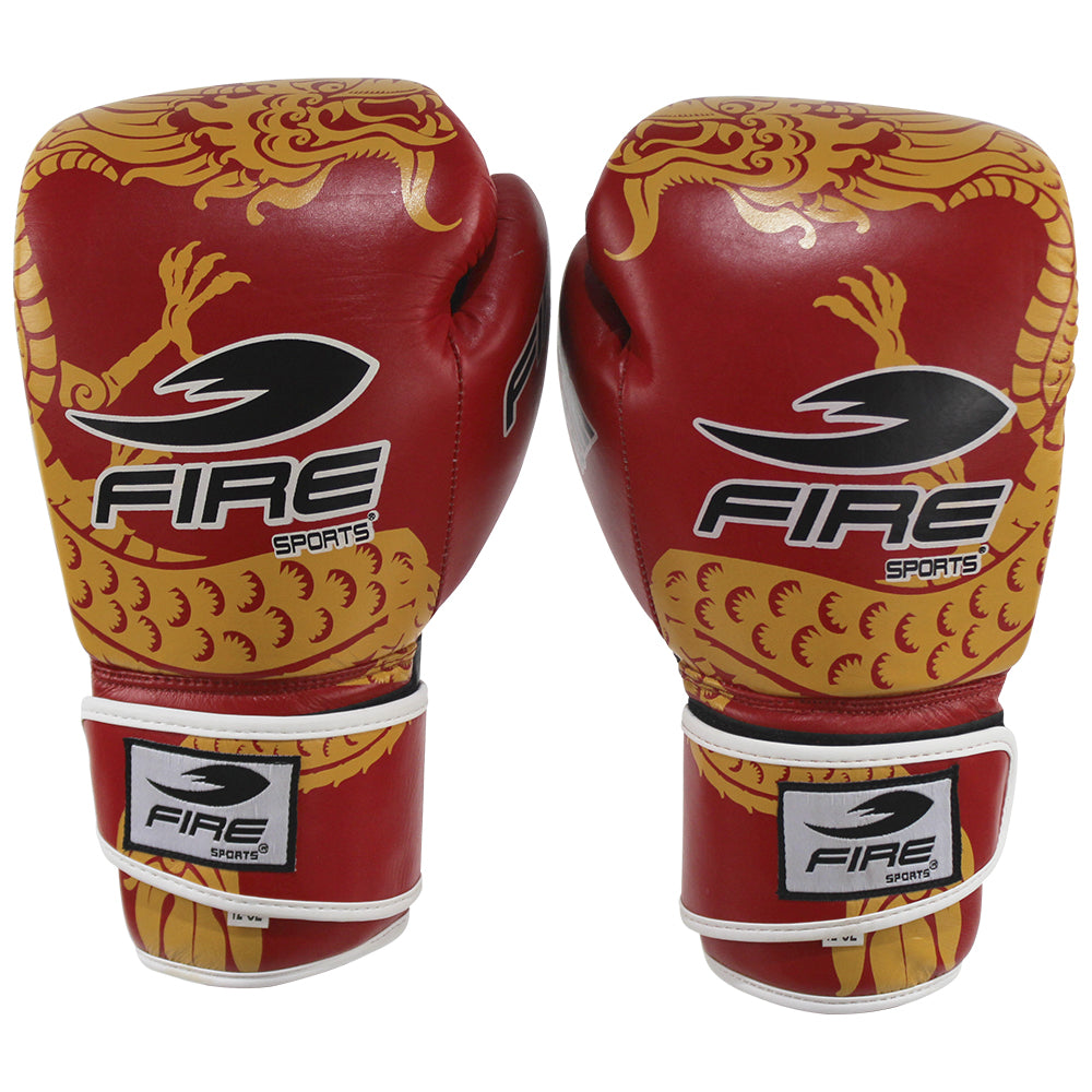 Par de Guantes de PIEL Fire Sports para entrenamiento M2, de Diseño