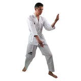 Dobok para tekwondo, incluye cinta blanca.
