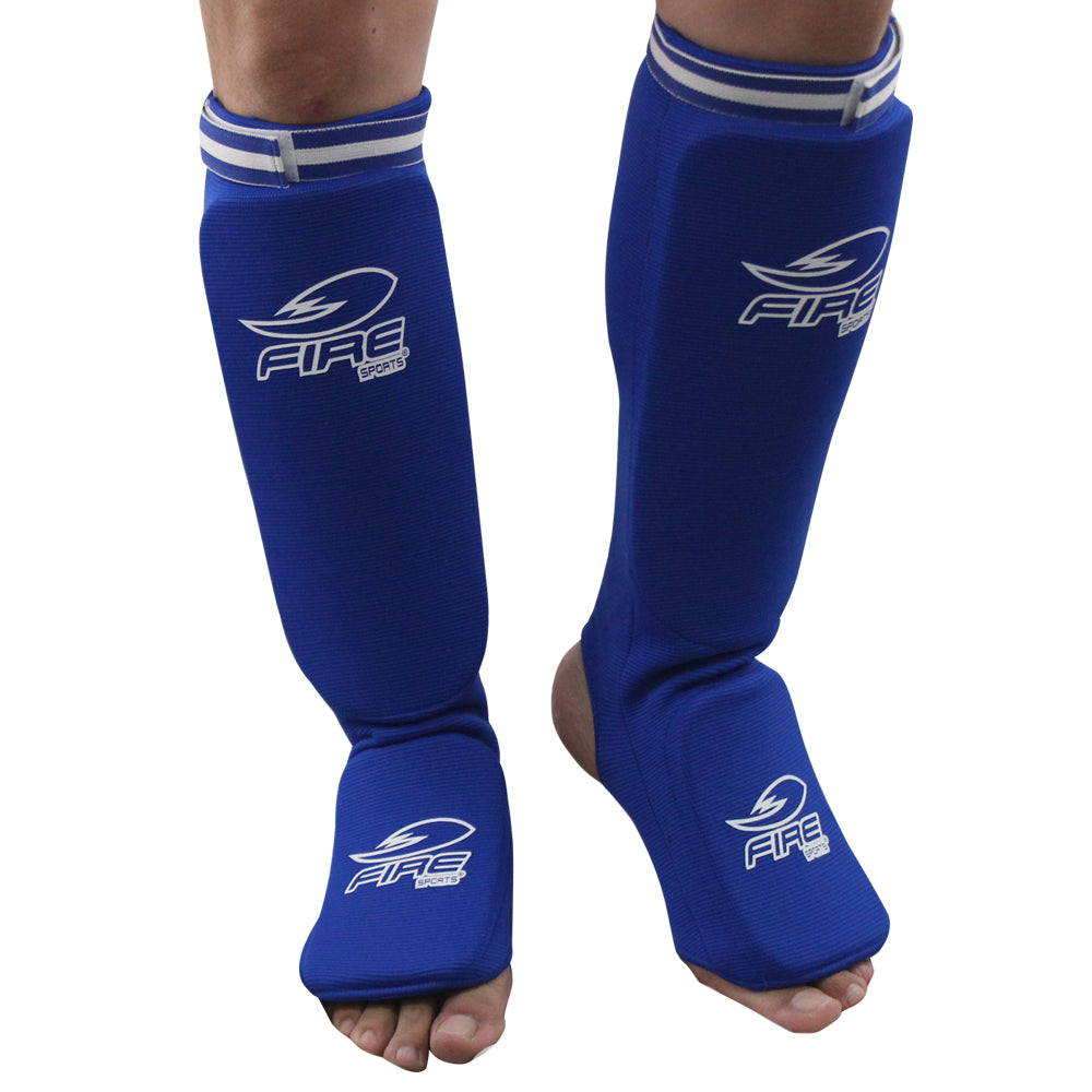 Espinilleras Elásticas para Muay Thai y Deportes de Combate