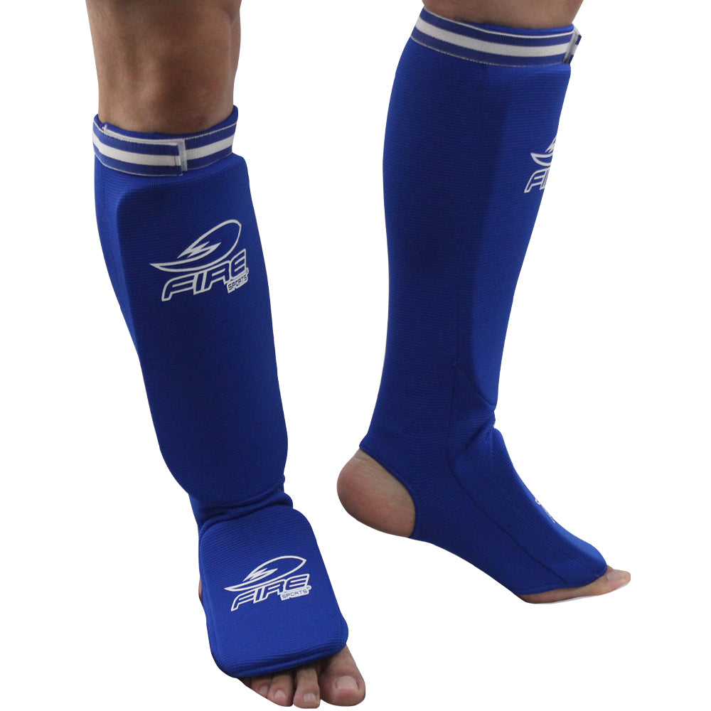 Espinilleras Elásticas para Muay Thai y Deportes de Combate