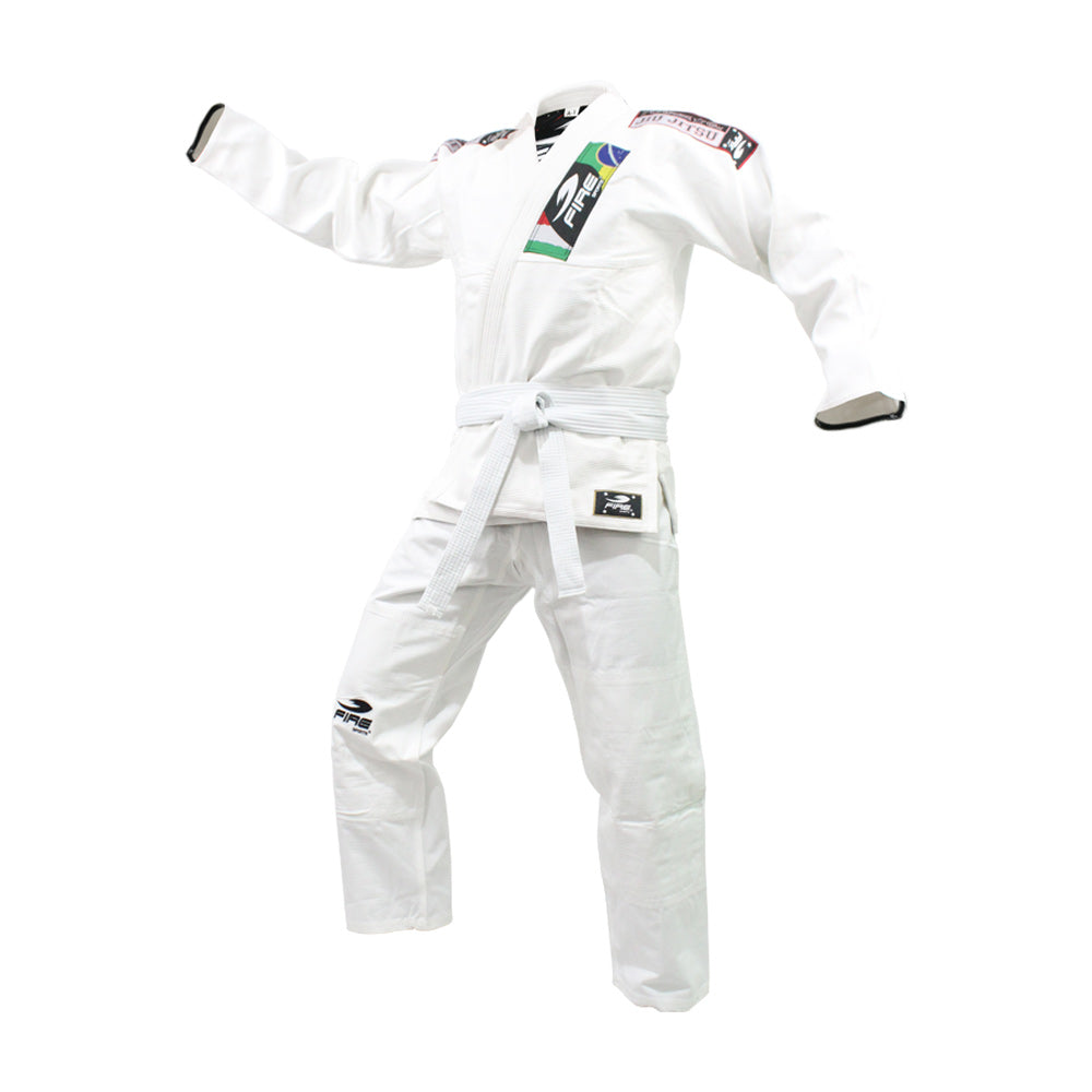 Gi Kimono Single Weave BJJ Juvenil/Adulto 550gr