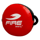 Grande poire de boxe ronde en cuir
