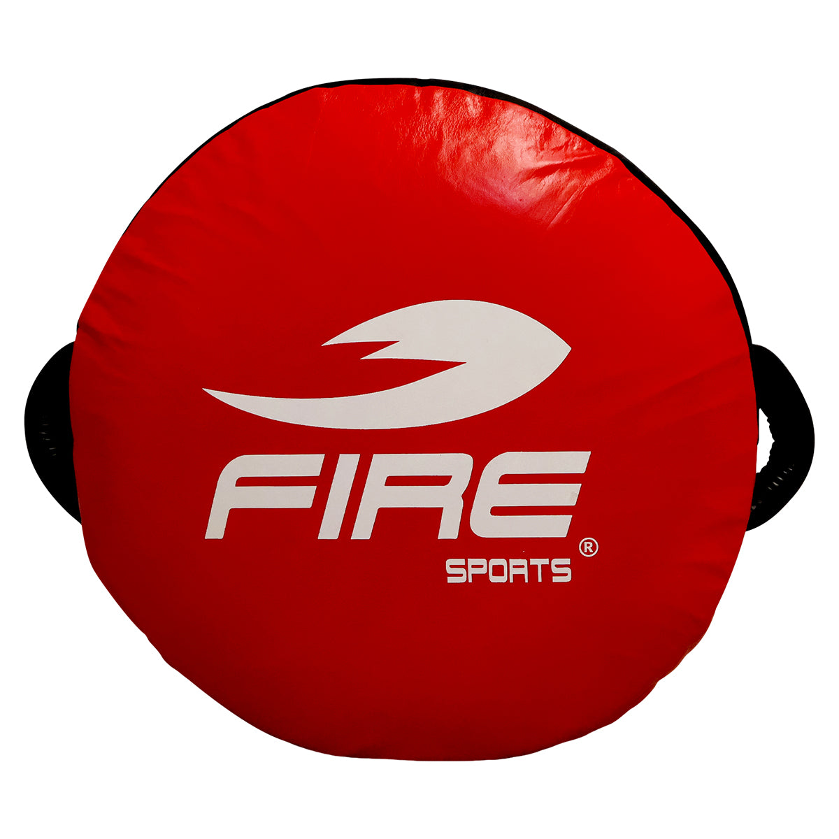 Grande poire de boxe ronde en cuir