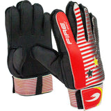 Par de Guantes de portero para futbol Fire Sports, palma de neopreno.