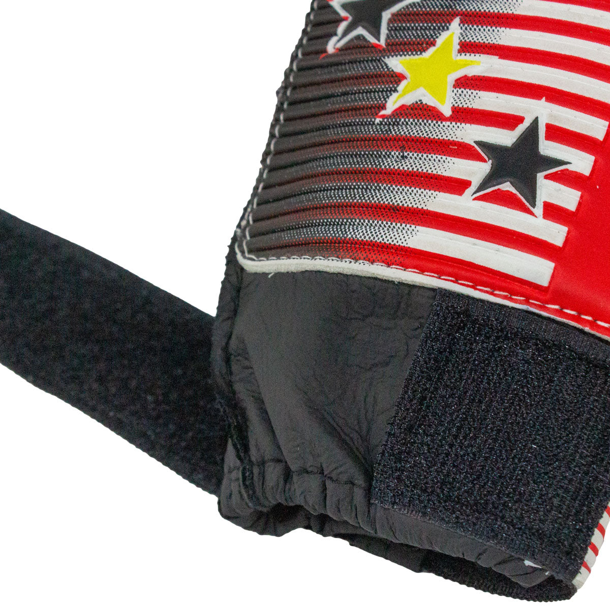 Par de Guantes de portero para futbol Fire Sports, palma de neopreno.
