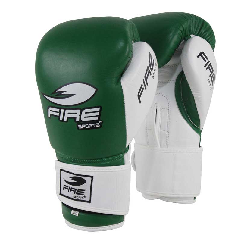 10 Pares de Guantes de Boxeo 12 y 14 oz Fire Sports (100% Piel)