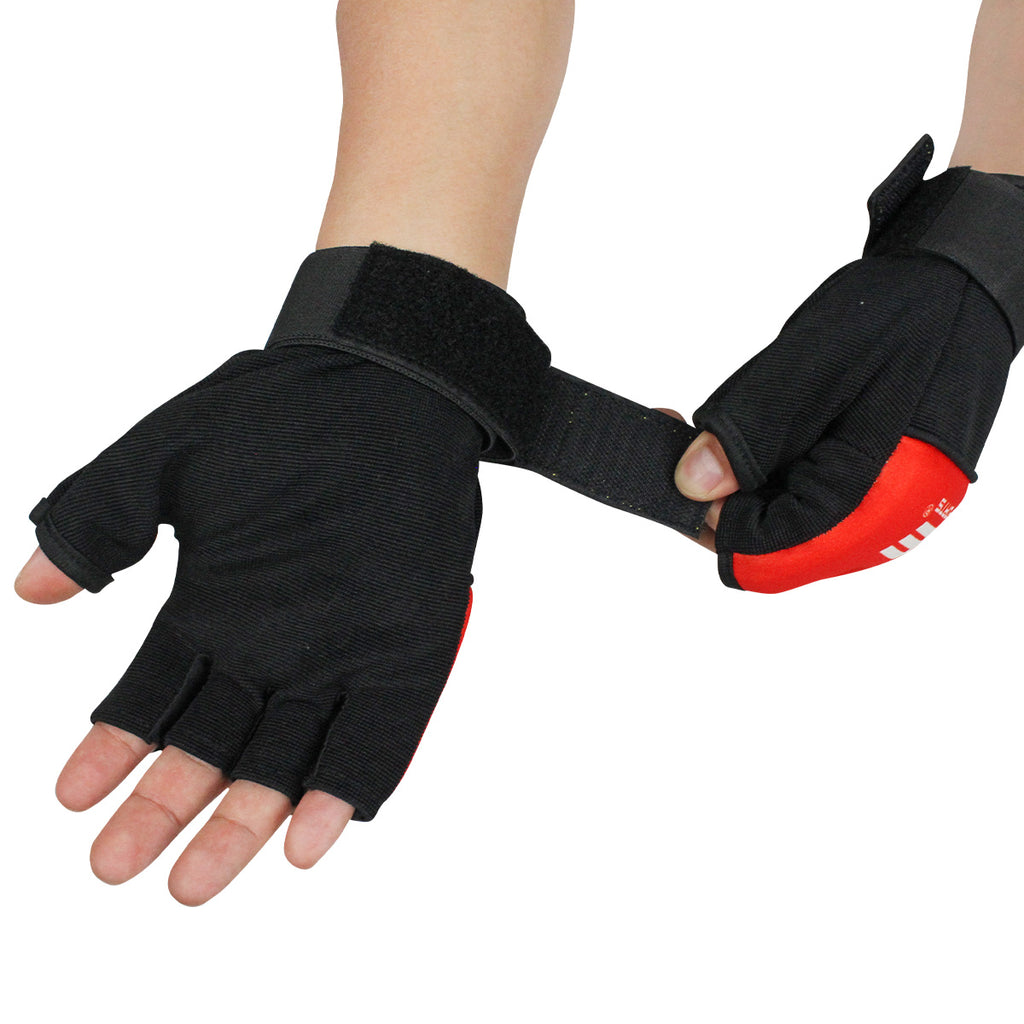 Guantes de Gel con vendaje para box y artes marciales