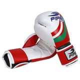 Guantes de piel oficial para competencias olímpicas.