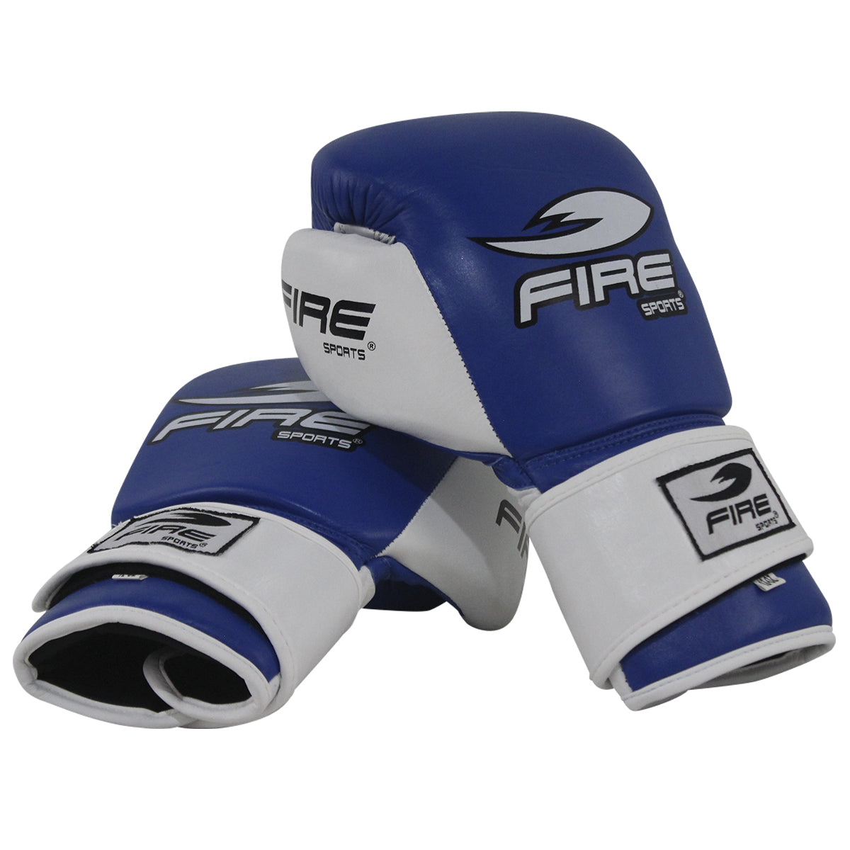 Par de Guantes de PIEL Fire Sports para entrenamiento M2, Color Solido