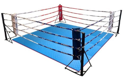 Ring de Box basico, 20mm de tatami para piso. No incluye Lona