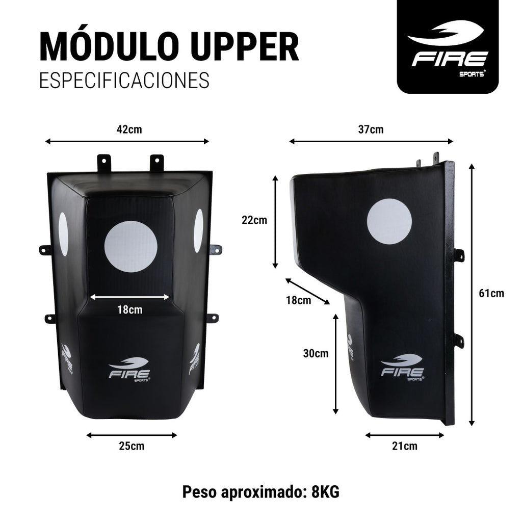 Modulo o Saco de Golpeo para Pared Uppercut