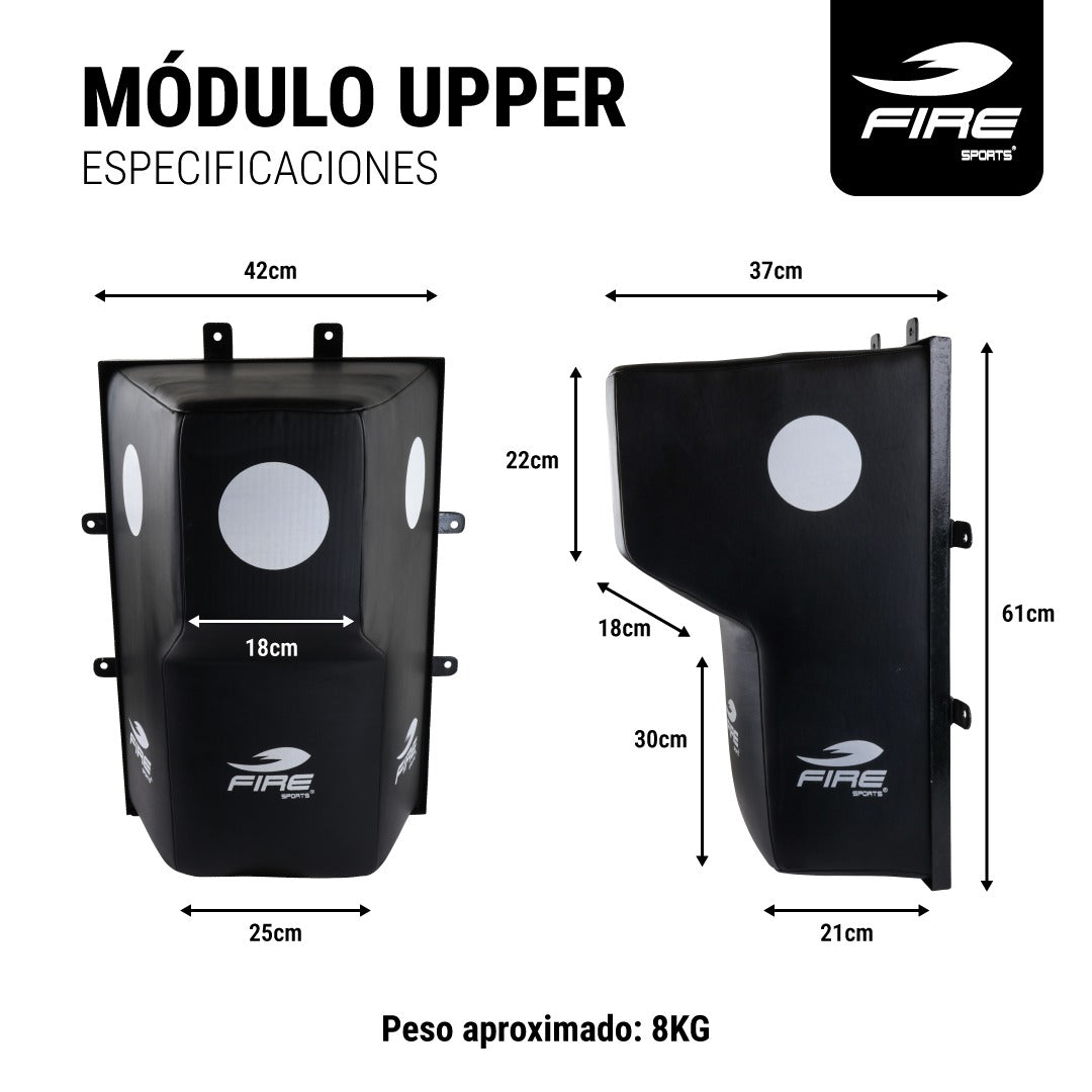 Modulo o Saco de Golpeo para Pared Uppercut