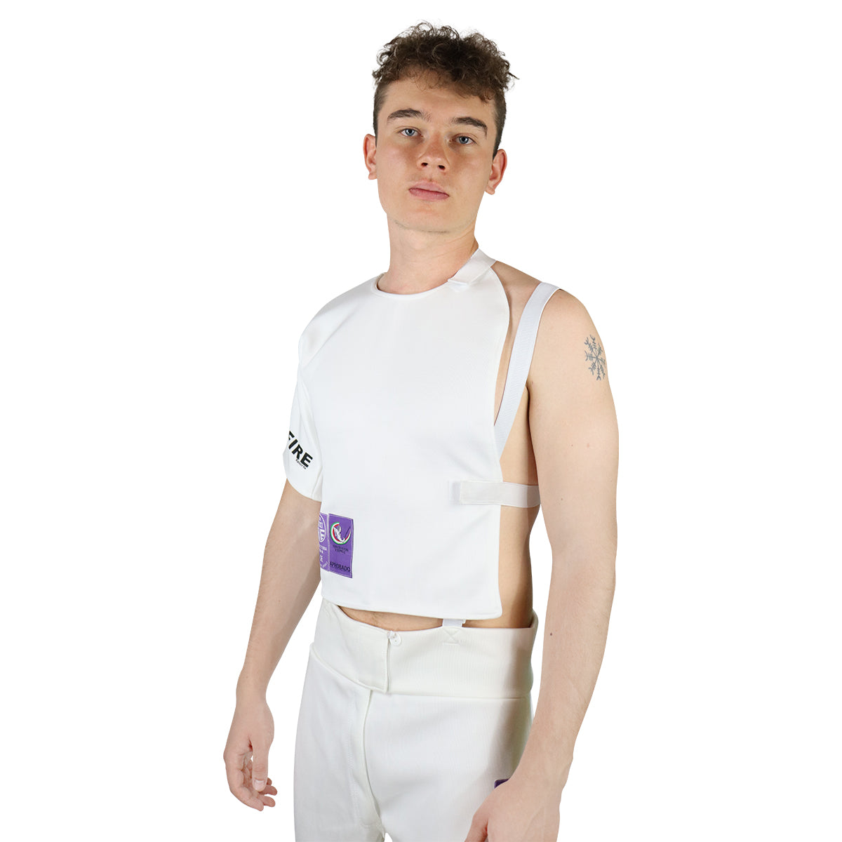 Medio Peto Fire Sports para esgrima 800 FIE