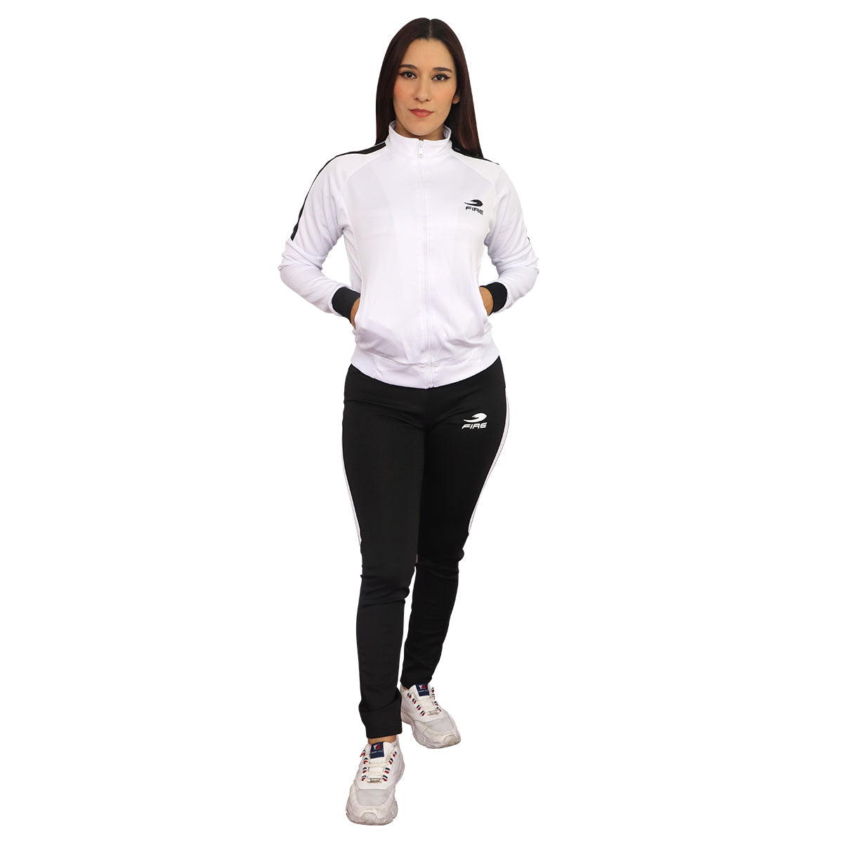 Conjunto Deportivo (Pants)  Femenil Corte Slim