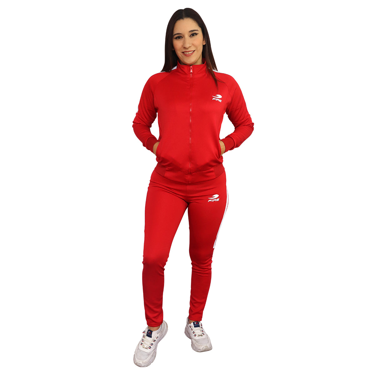 Conjunto Esportivo Feminino (Calça) Corte Slim