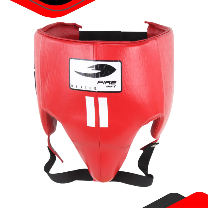 Concha con riñonera protectora varonil de PIEL