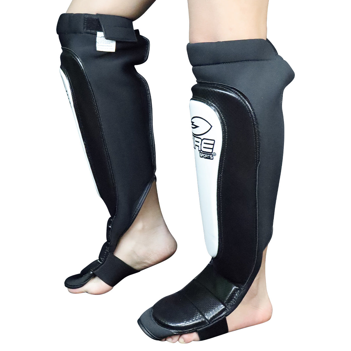 Espinilleras de PVC TIPO CALCETA para artes marciales