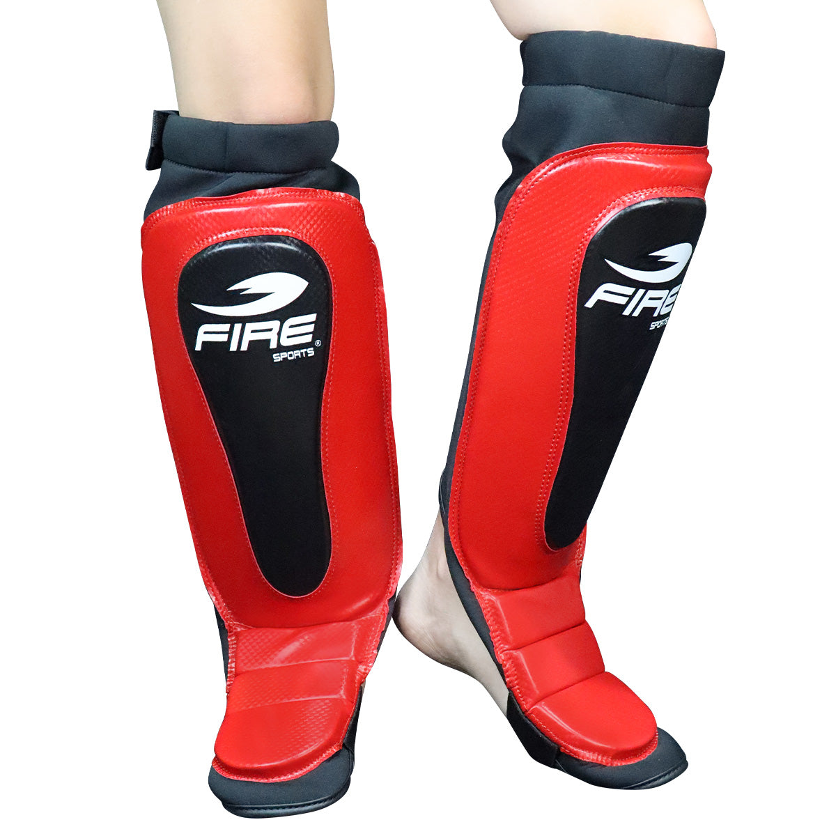 Espinilleras de PVC TIPO CALCETA para artes marciales